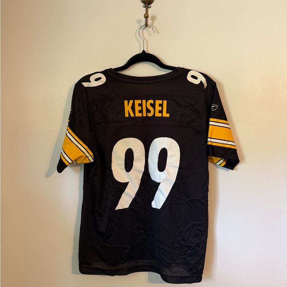 NFL Steelers Black Jersey with Team Logo - Picture 3 of 7